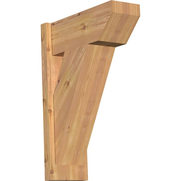 Ekena Millwork Traditional Slat Smooth Outlooker, Western Red Cedar, 7 1/2"W x 18"D x 26"H OUT08X18X26TRA06SWR - main